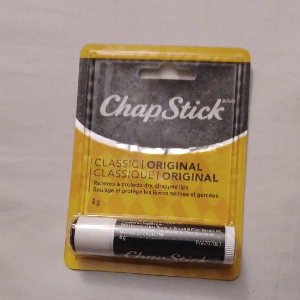 $4 Add-on New ChapStick Classic Original Lip Balm — Sealed